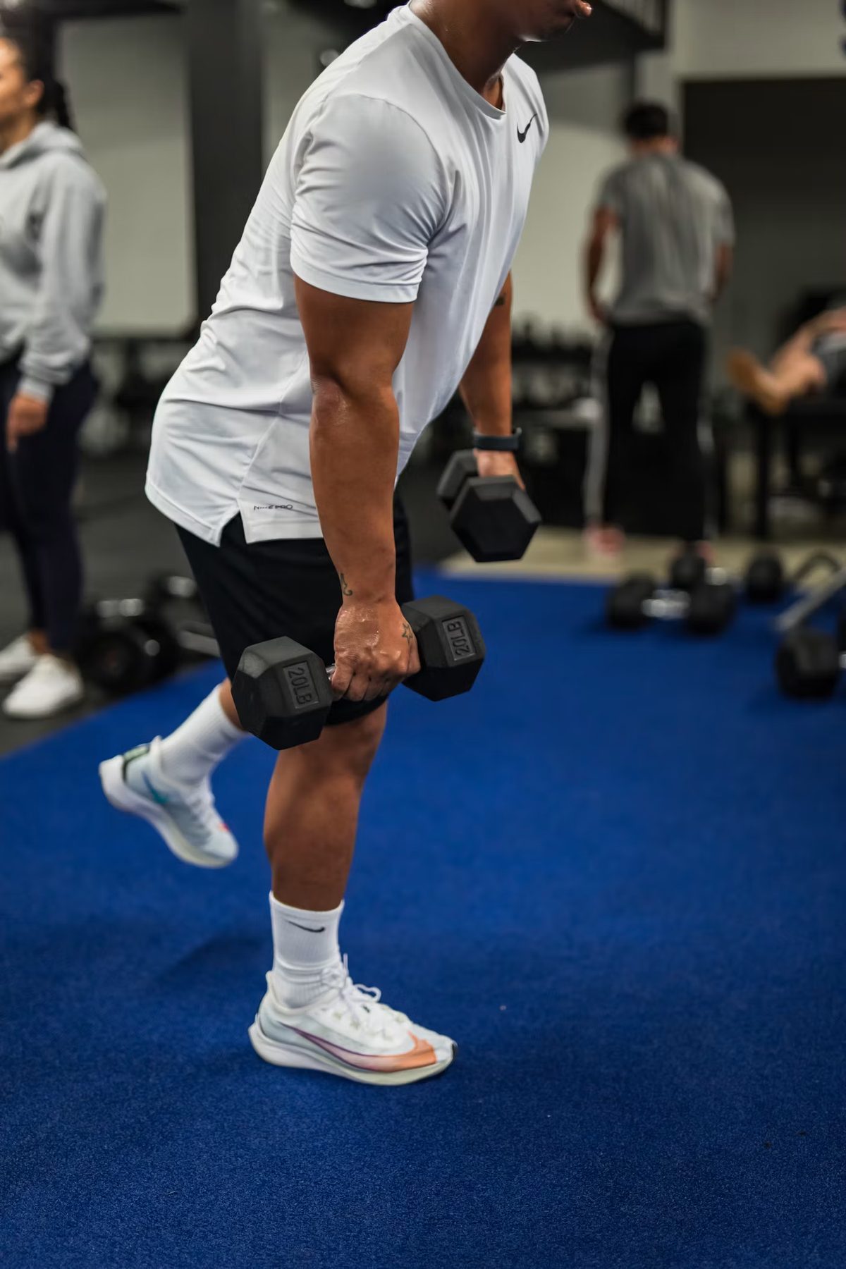 Athlete training session